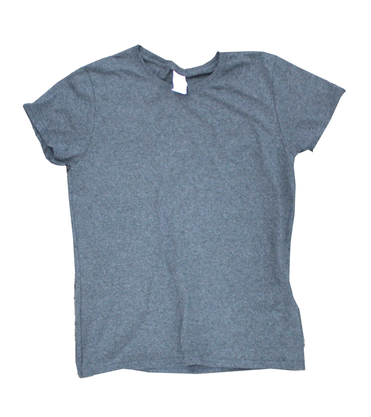 Gildan Ladies Short Sleeve T-Shirt Large Grey (Charcoal)