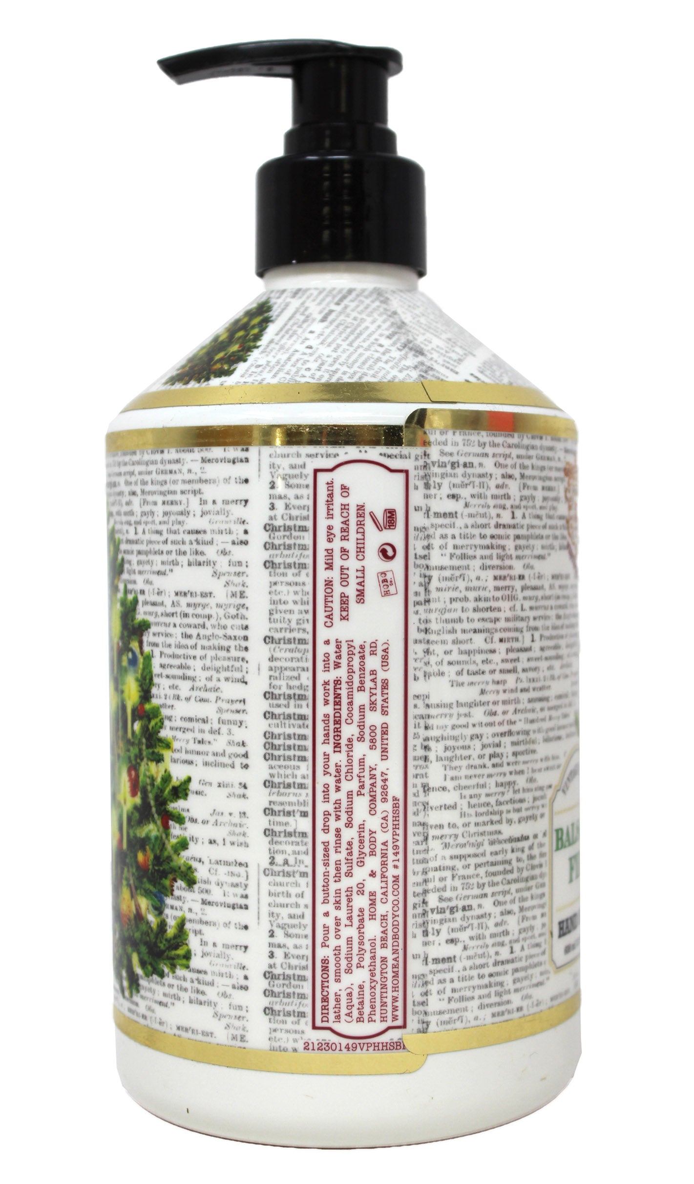 Home & Body Vintage Press Balsam Fir Hand Soap 21.5 Ounces