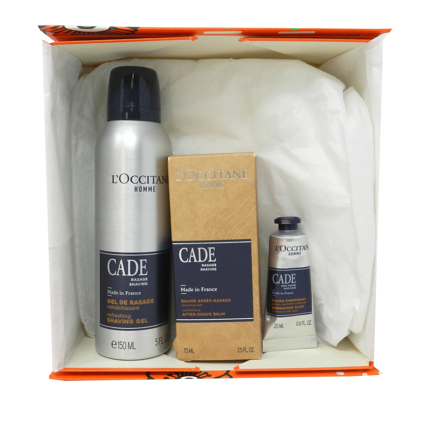 L'Occitane Mens Essential Grooming Gift Set 3 Pieces