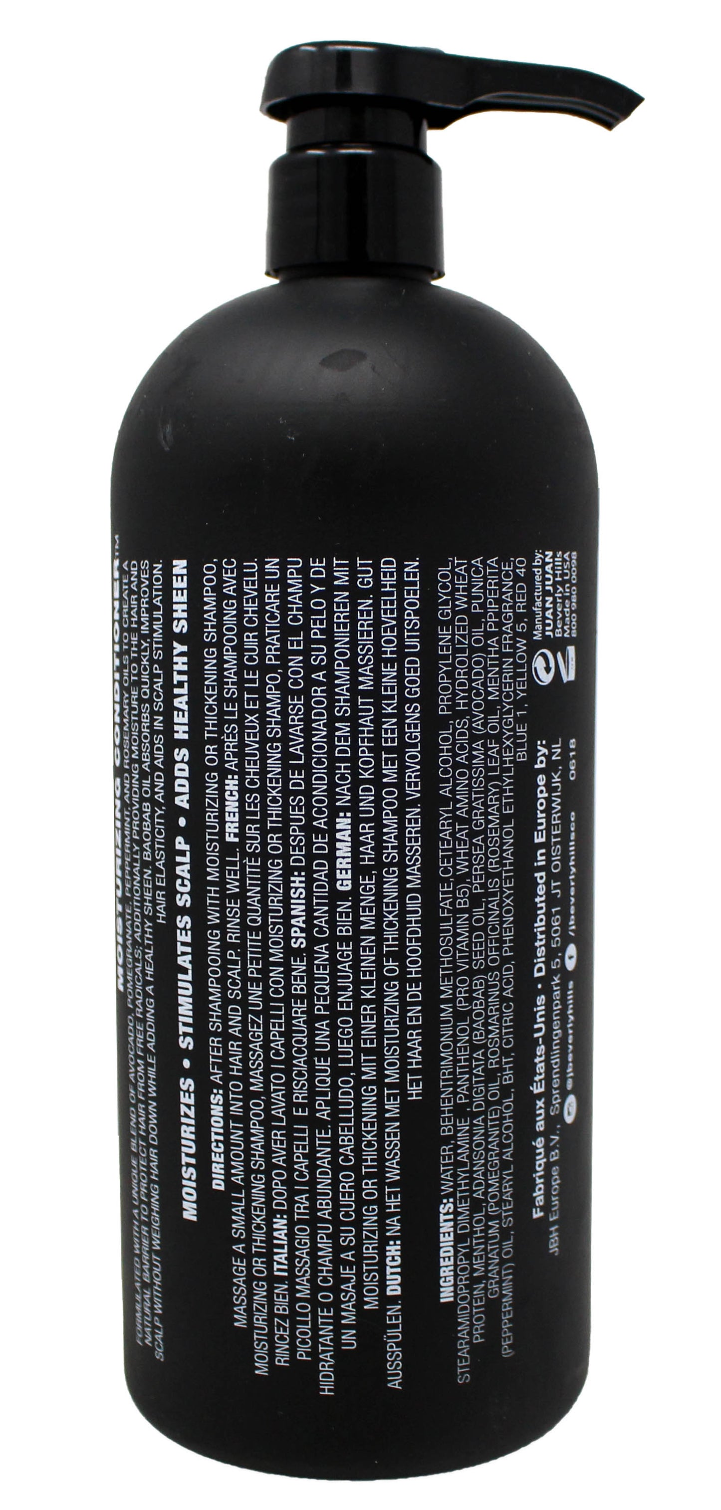 J Beverly Hills Men Moisturizing Conditioner 32 Ounce (New Packaging)