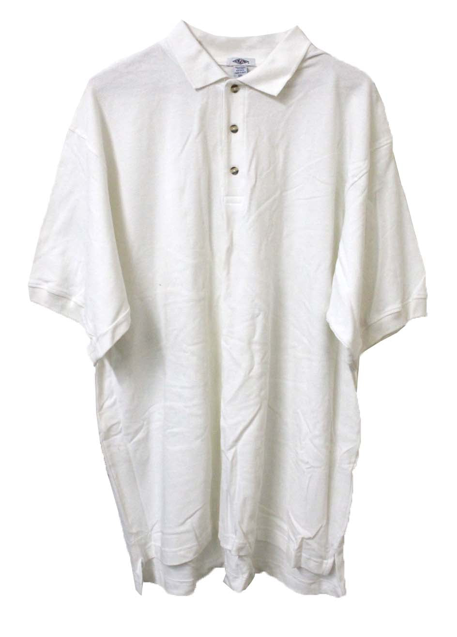 LAL Polo Shirt Men's Size 2XL (White)