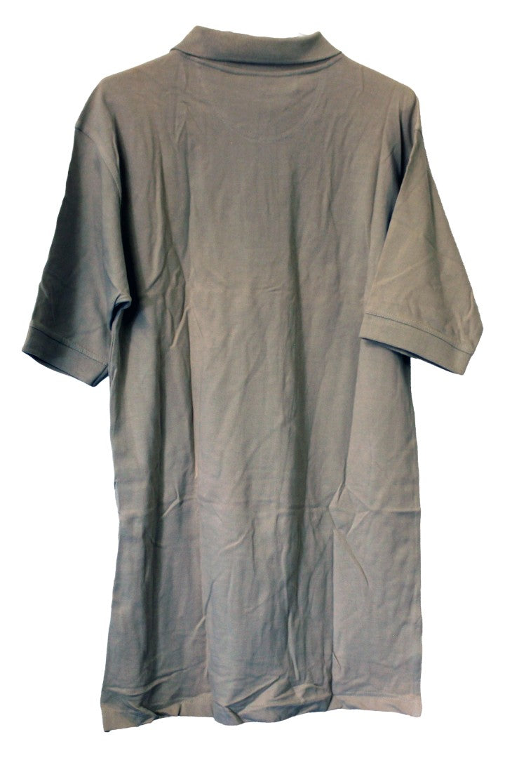 Luna Pier Collared Polo Shirt Medium (Beige) (Never Worn)
