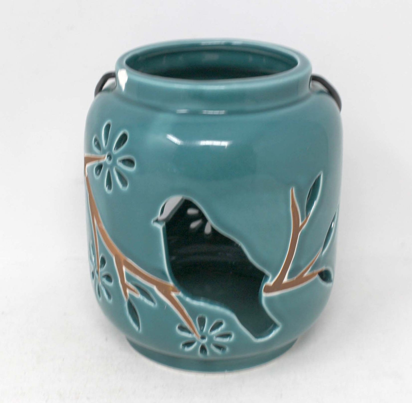 Rite Aid Summer Candles Ceramic Lantern Bird on Branches(See Description)