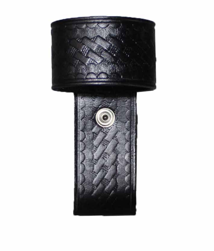 Duty Gear Leather Flashlight Holder Black by Solar 1 (Pack of 10)
