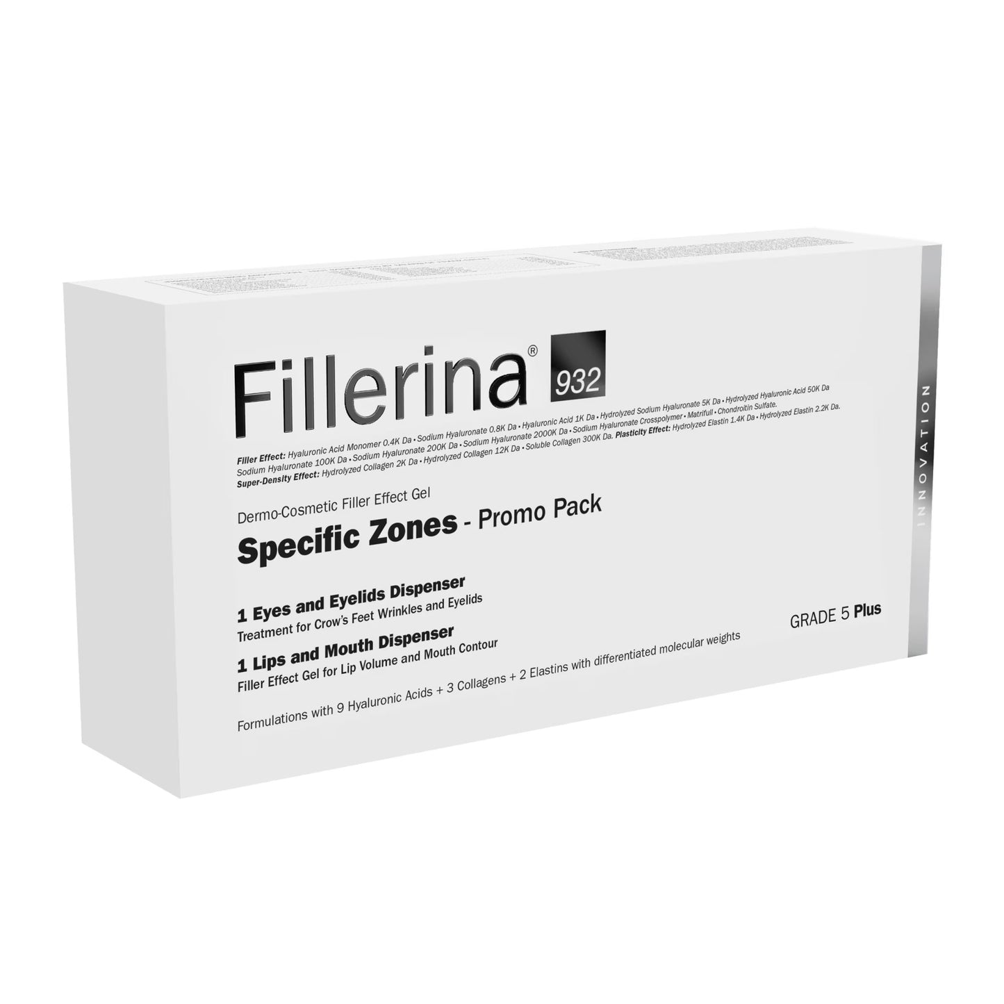 Set Labo: Fillerina 932 Specific Zones Grade 5 Plus, Anti-Wrinkle, Day & Night, Local Treatment Cream, For Eyes & Eyelid