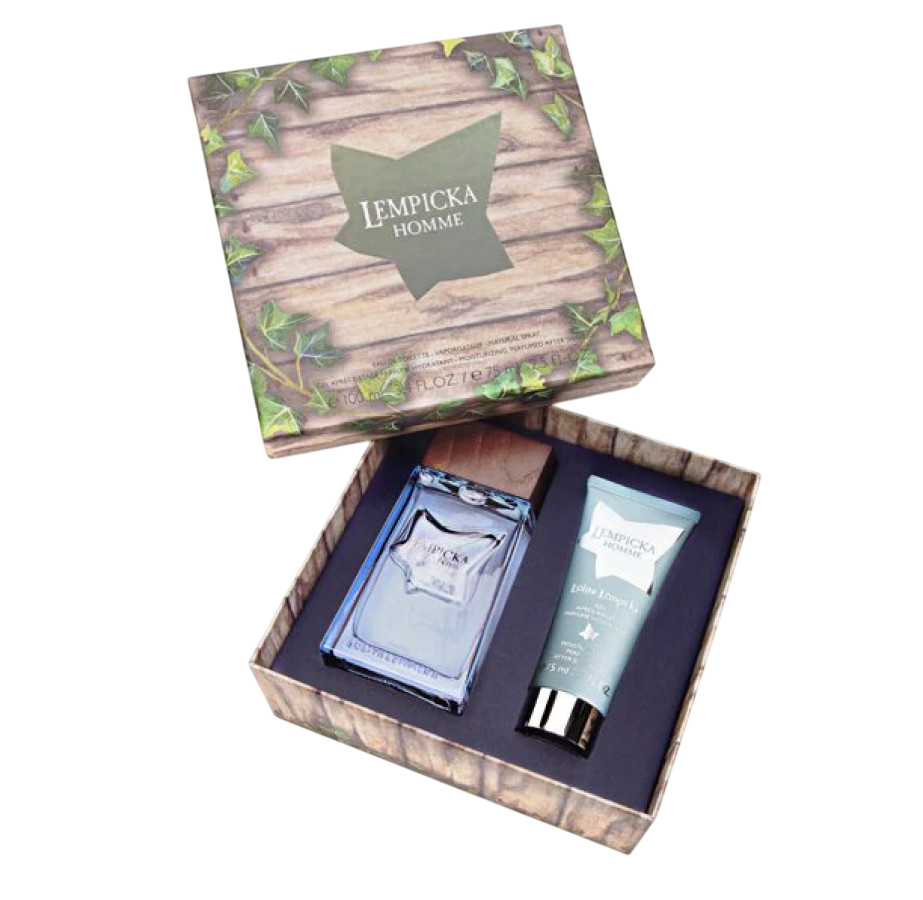 Set Lolita Lempicka: Homme, Eau De Toilette, For Men, 100 ml + Homme, After-Shave Gel, 75 ml