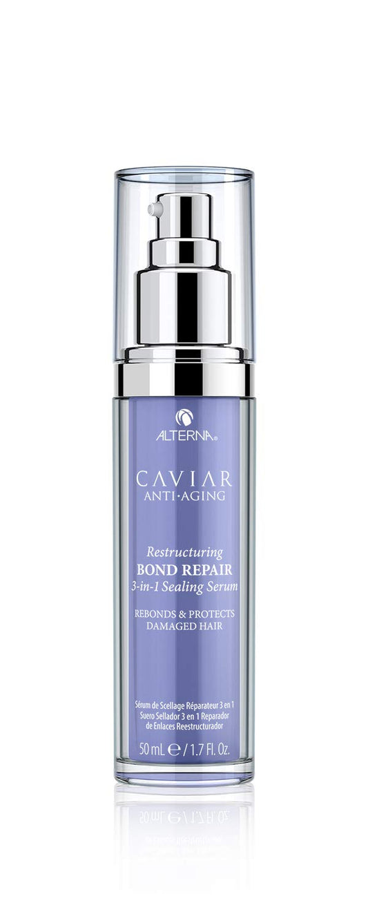 Alterna Caviar Anti Aging Restructuring 3 in 1 Sealing Serum Damaged Hair 1.7 Oz