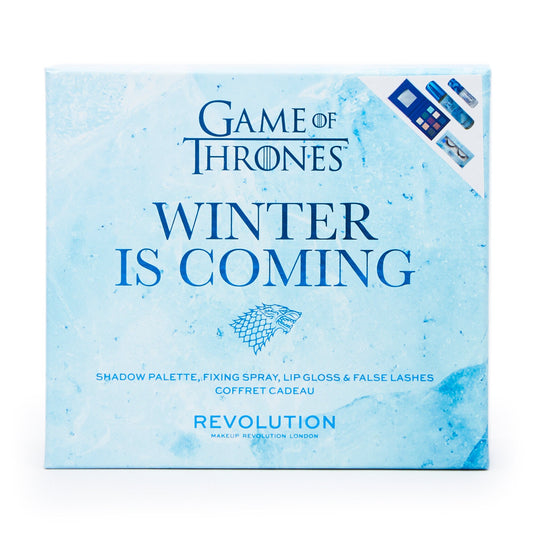 Set Makeup Revolution: X Game of Thrones, False Eyelashes, Winter Is Coming + X Game of Thrones, Vegan, Makeup Fixer Spr