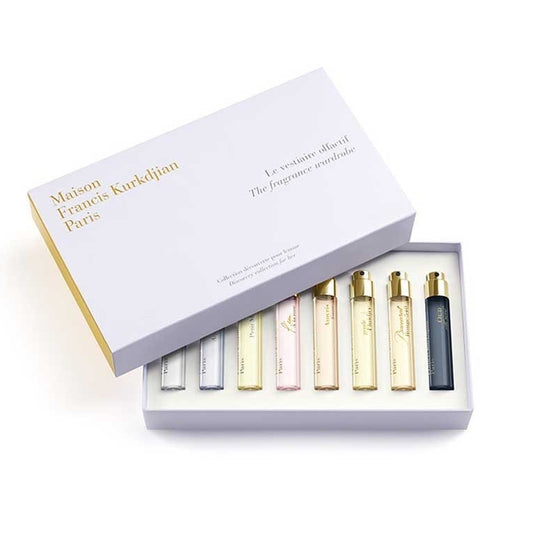 The Fragrance Wardrobe For Her Set Maison Francis Kurkdjian: Gentle Fluidity Gold, Extrait De Parfum, For Women, 11 ml +