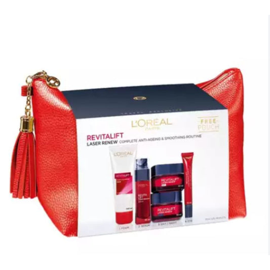 Set L'Oreal Paris: Revitalift Laser Renew, Cleansing, Cleansing Foam, 100 ml + Revitalift Laser Renew, Anti-Wrinkle, Eye