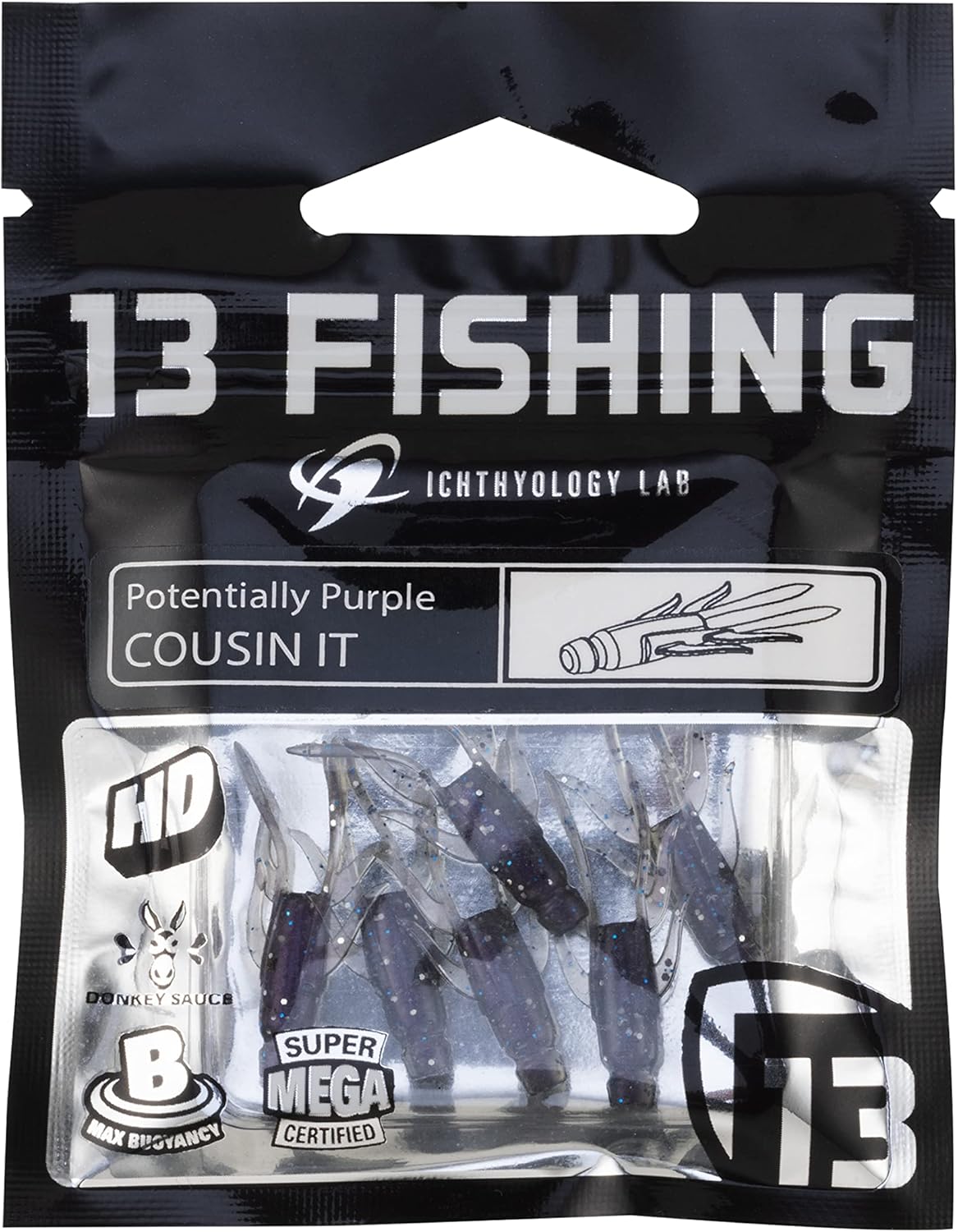 Ichthyology Lab 13 Fishing Potentially Purple Bait 6 Count