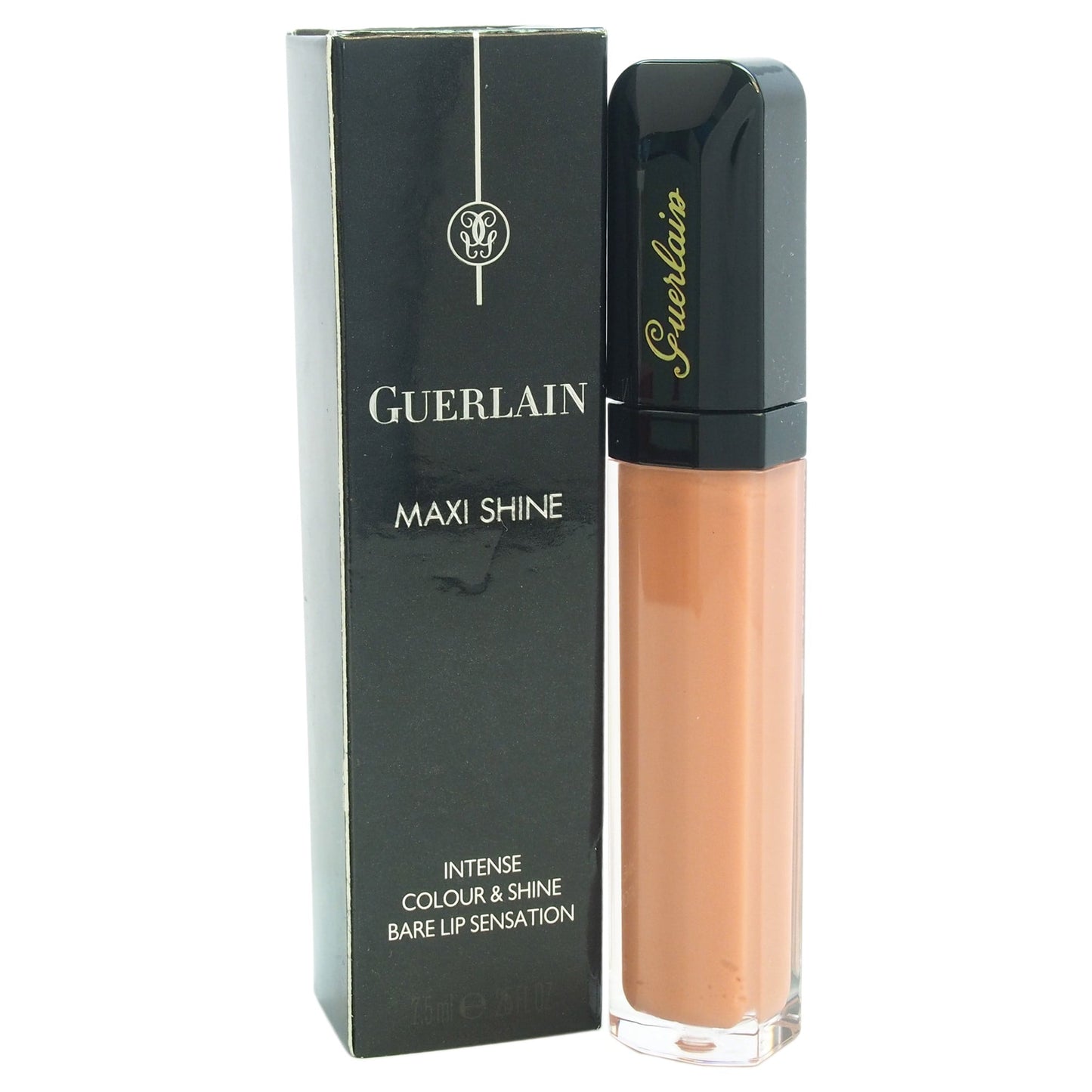 Guerlain Maxi Shine Intense Colour & Shine Lip Gloss 401 Praline Blop 0.25 Ounce