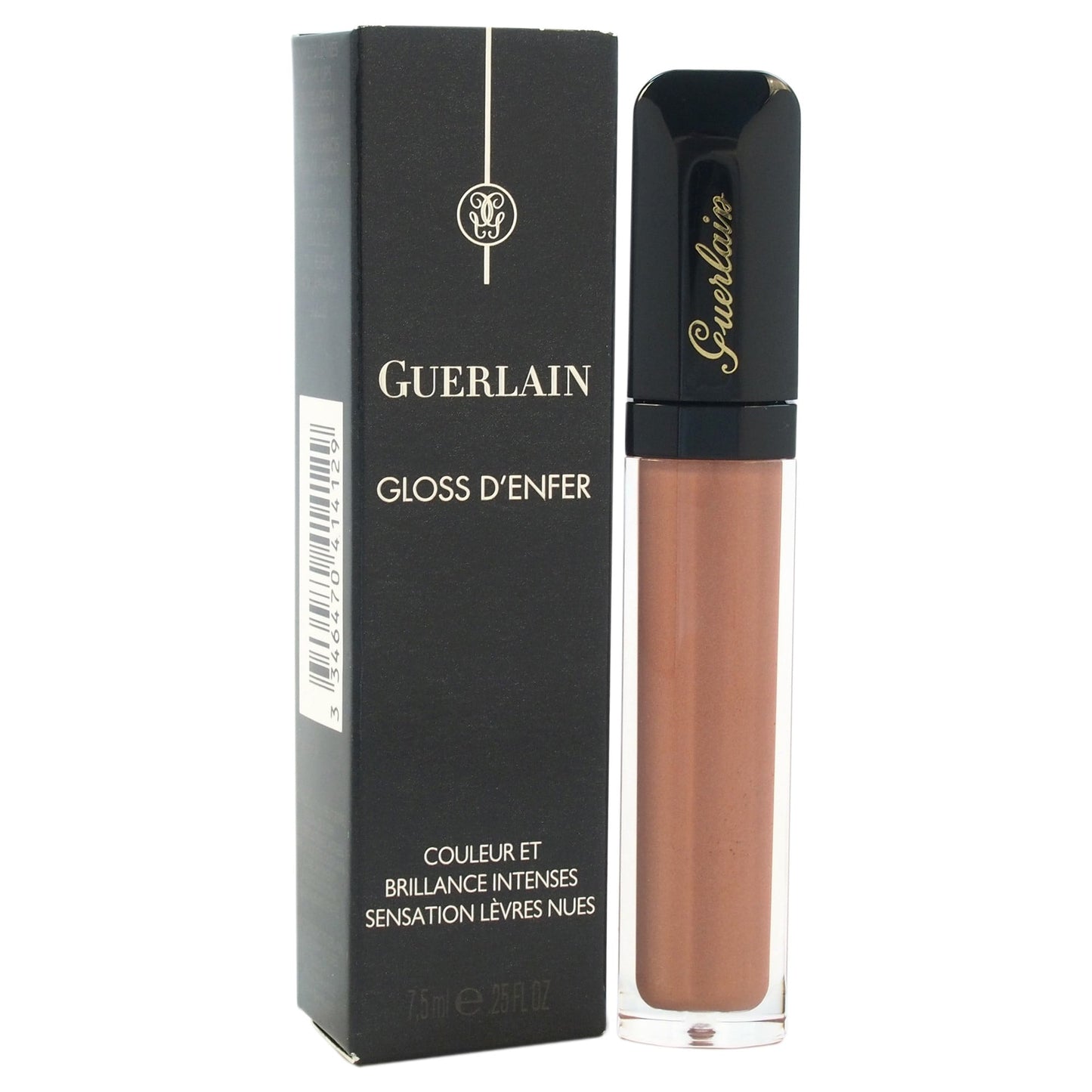 Guerlain Maxi Shine Intense Colour & Shine Lip Gloss 402 Browny Clap 0.25 Ounce