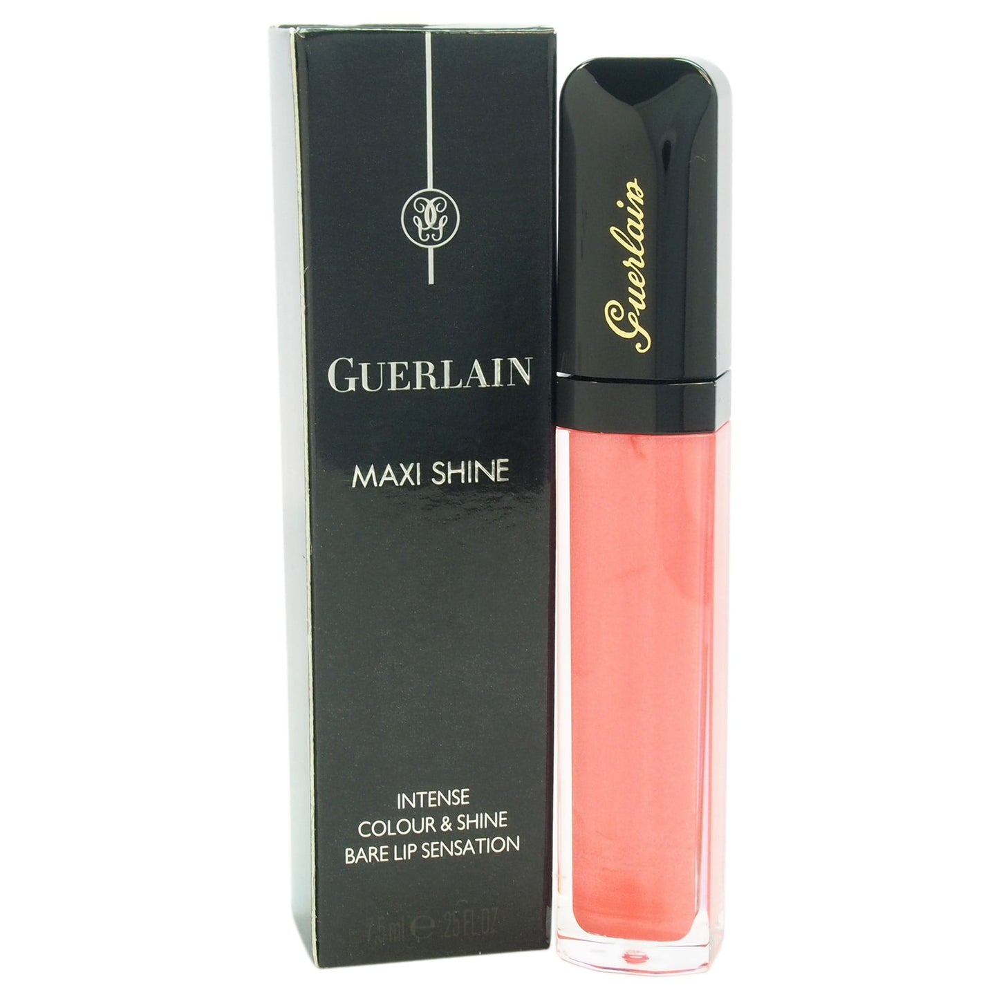 Guerlain Maxi Shine Intense Colour & Shine Lip Gloss 440 Coral Wizz 0.25 Ounce