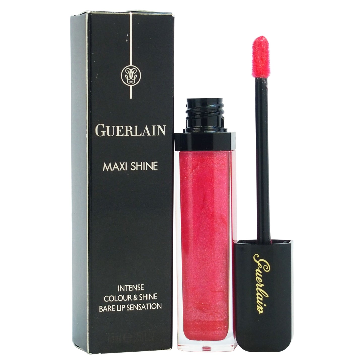 Guerlain Maxi Shine Intense Colour & Shine Lip Gloss 469 Fuchsia Ding 0.25 Ounce