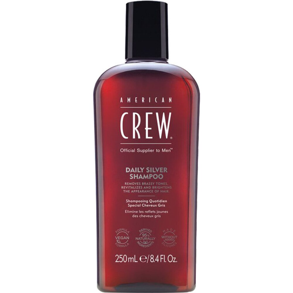 American Crew, Daily Silver, Paraben-Free, Hair Shampoo, For Colour Protection, 250 ml