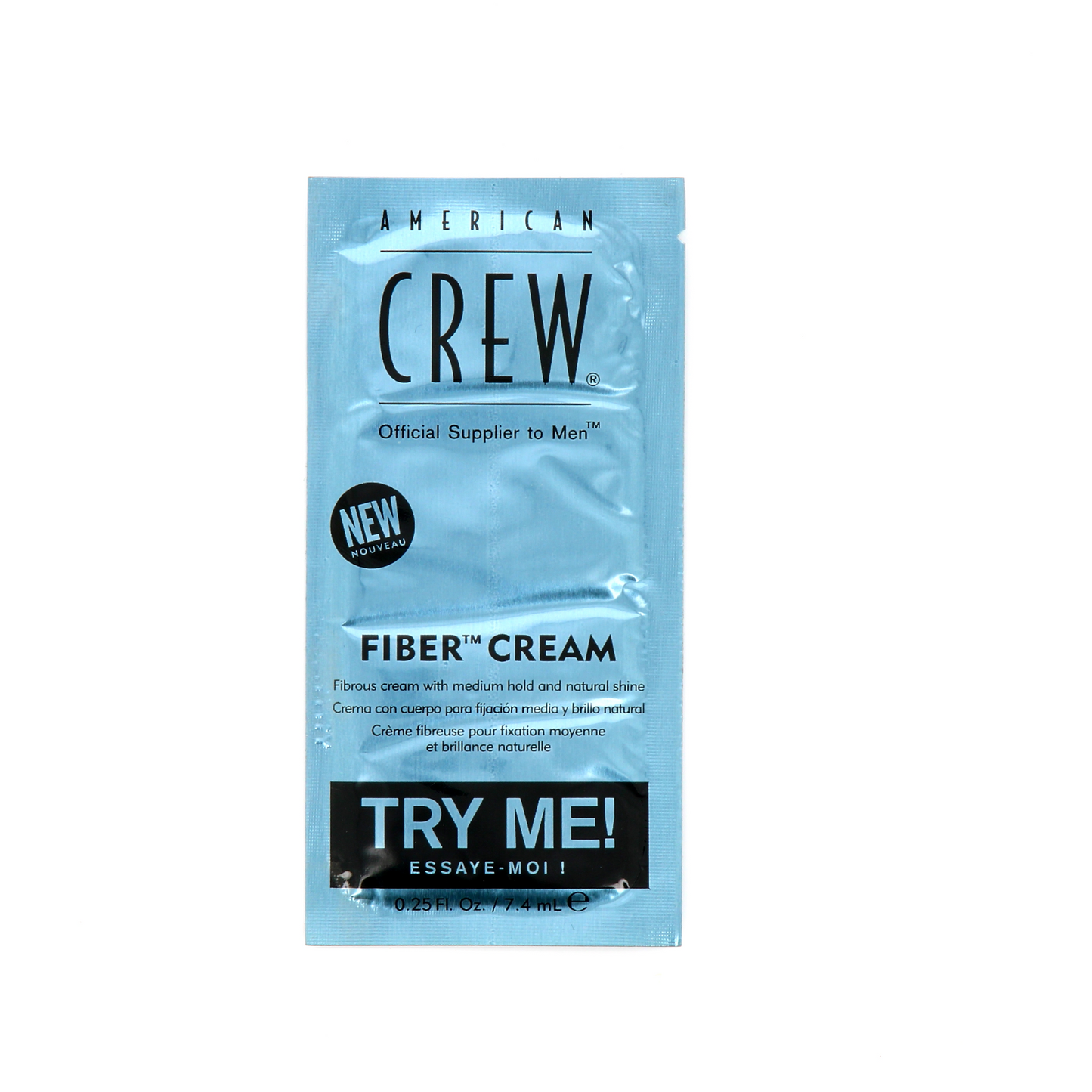 American Crew, Fiber Cream, Glycerin, Hair Styling Cream, Medium Hold, 7.4 ml