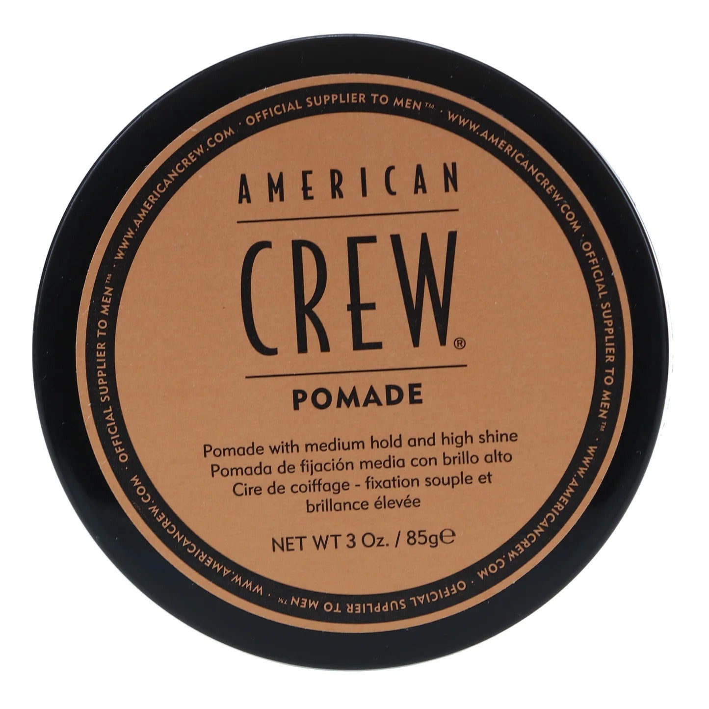 American Crew, Pomade, Hair Styling Pomade, Medium Hold, 85 g