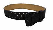Solar 1 Duty Gear 54 Inch Waist Leather Gun Belt Black