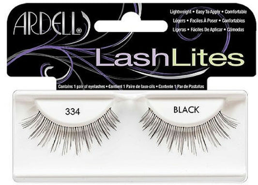 Ardell, Lashlites, False Eyelashes, 334, Black