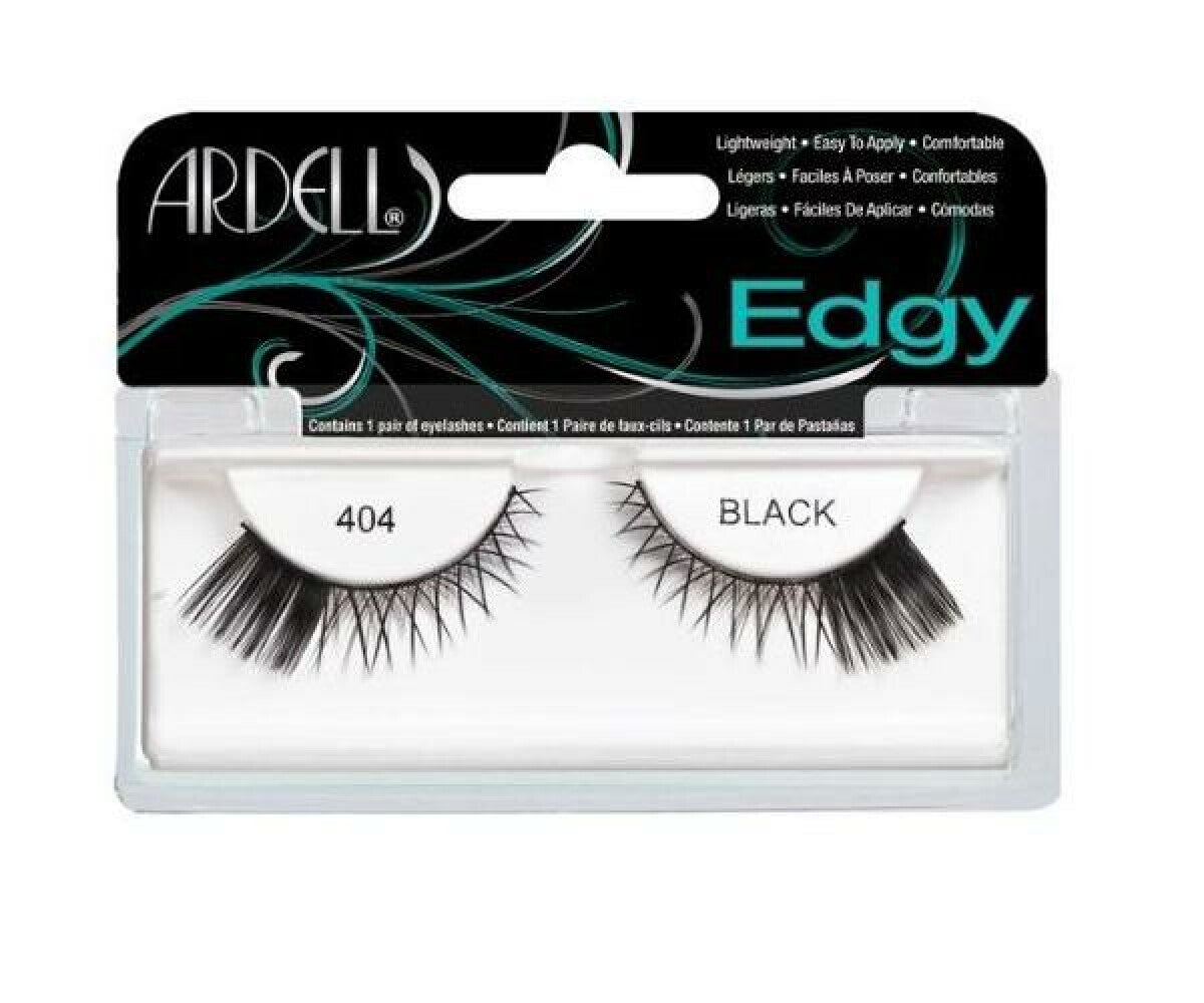 Ardell, Edgy, False Eyelashes, 404, Black