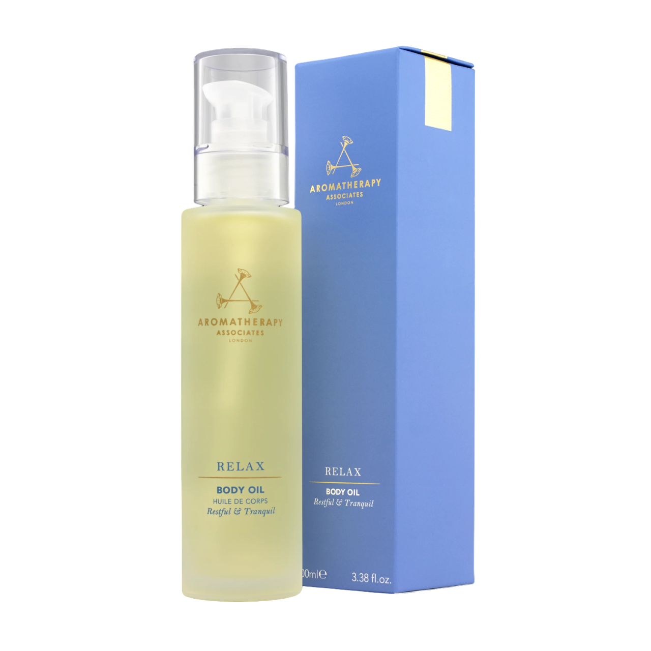 Aromatherapy Associates, Relax, Ylang Ylang, Deeply Hydrating/Soothing & Revitalizing, Body Oil, 100 ml