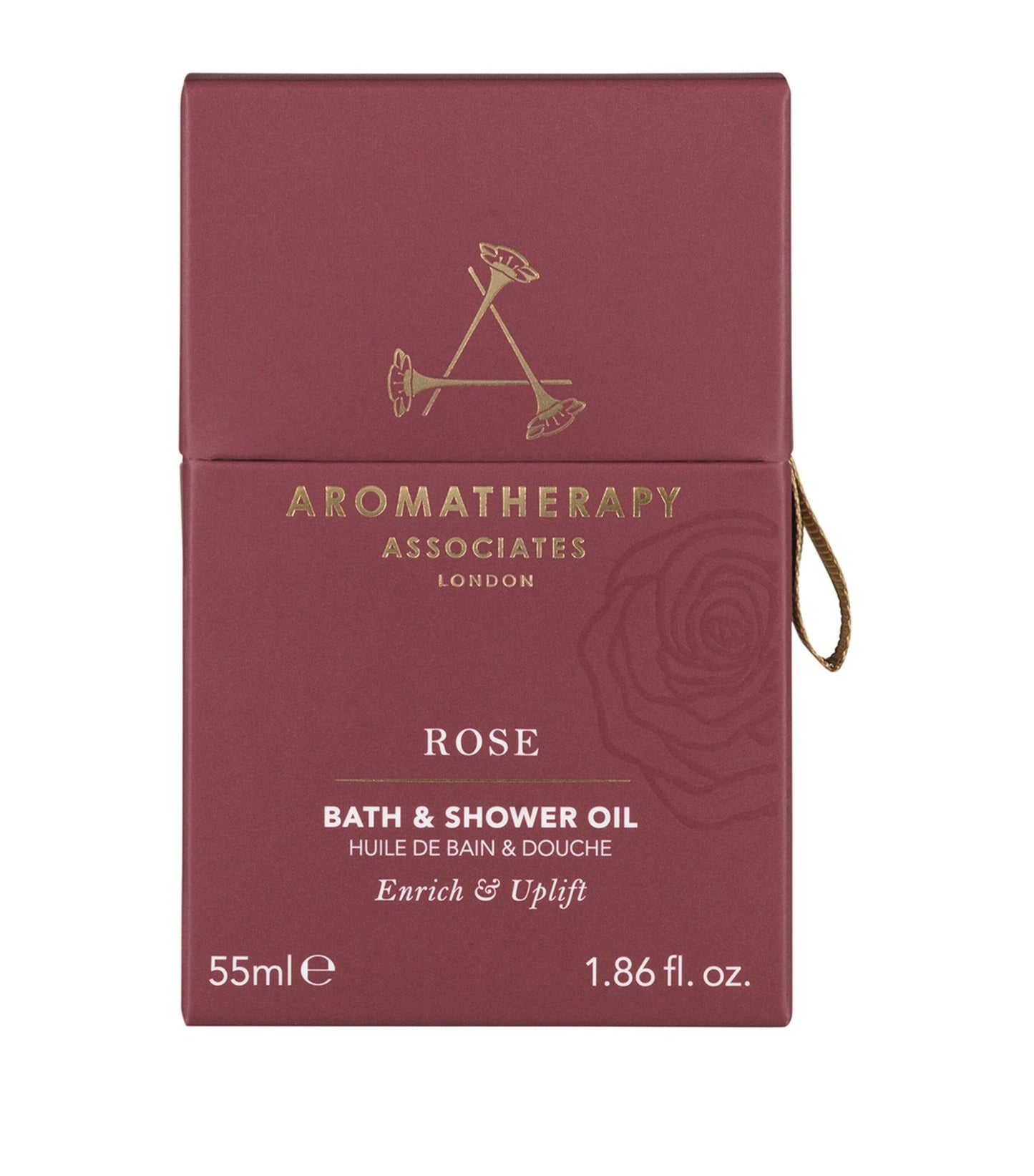 Aromatherapy Associates, Rose, Natural Essential Oils, Uplifting, Bath Oil, 55 ml