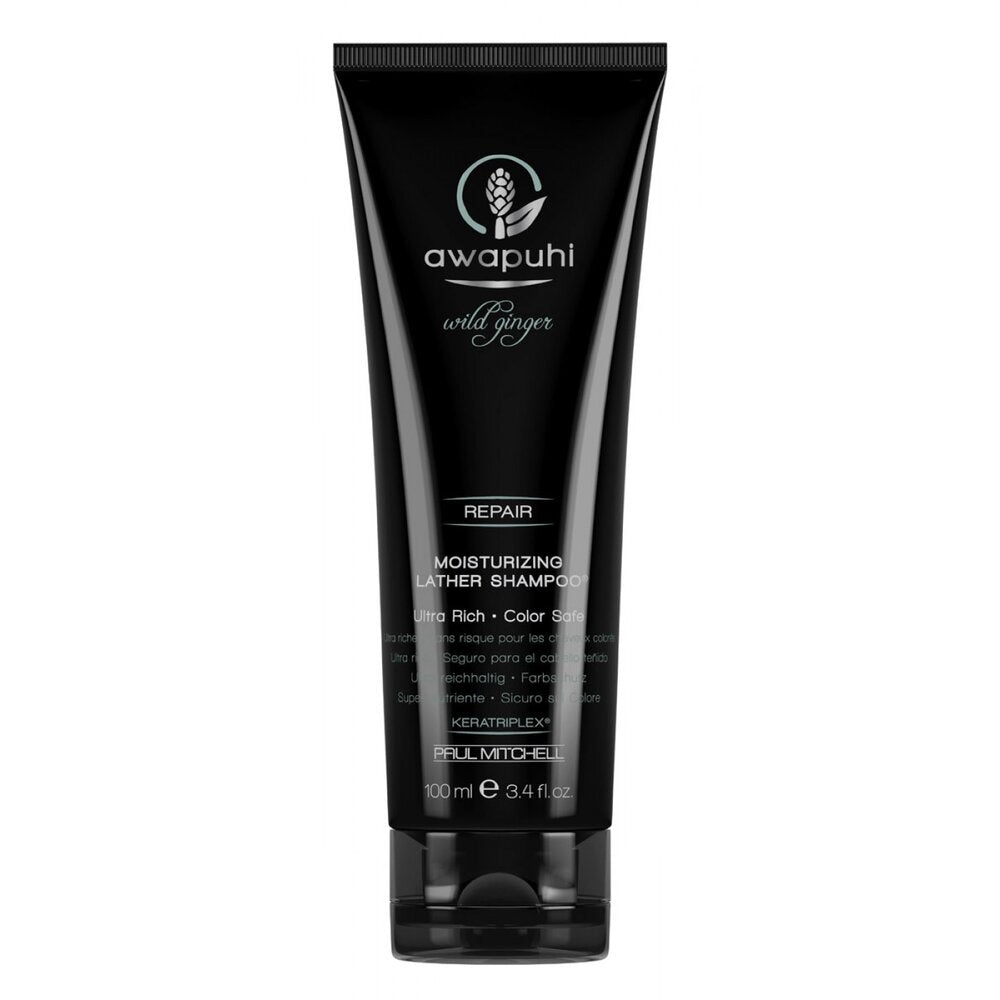 Awapuhi Wild Ginger By Paul Mitchell, Repair, Sulfates-Free, Hair Shampoo, For Moisturizing, 100 ml