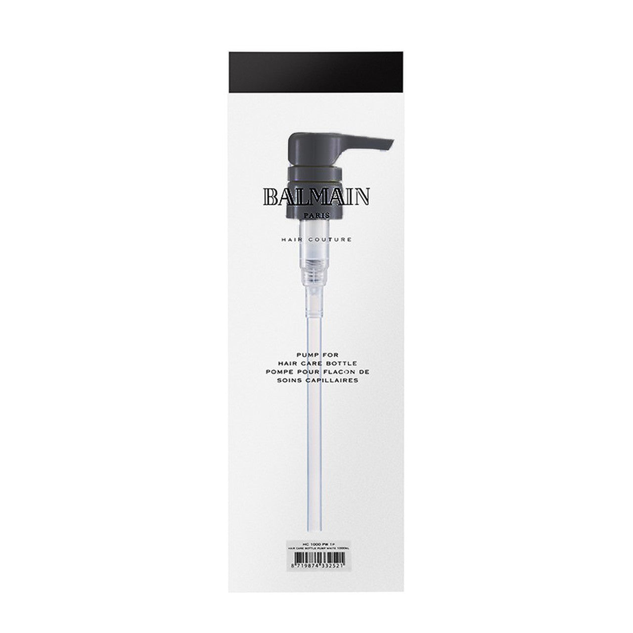 Balmain Professionnel, Balmain Professionnel, Pump Dispenser, Black, 1000 ml