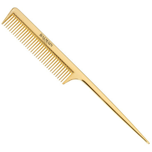 Balmain Professionnel, Balmain Professionnel, With Tail, Hair Plastic Comb, Golden, For Styling