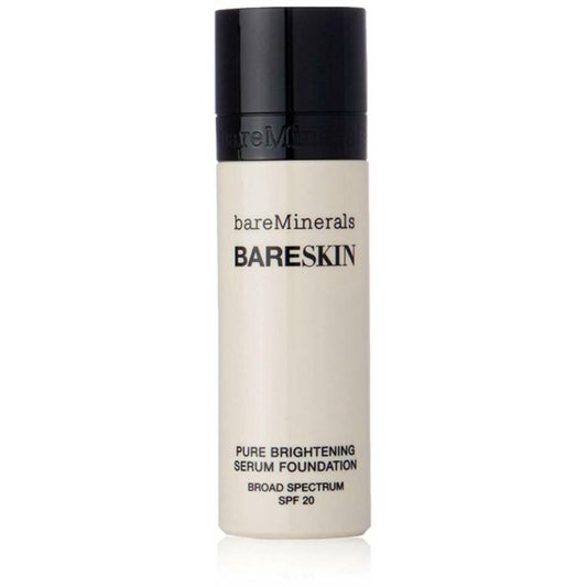 BareMinerals, BareSkin, Paraben-Free, Brightening, Serum Foundation, 01, Porcelain, SPF 20, 30 ml