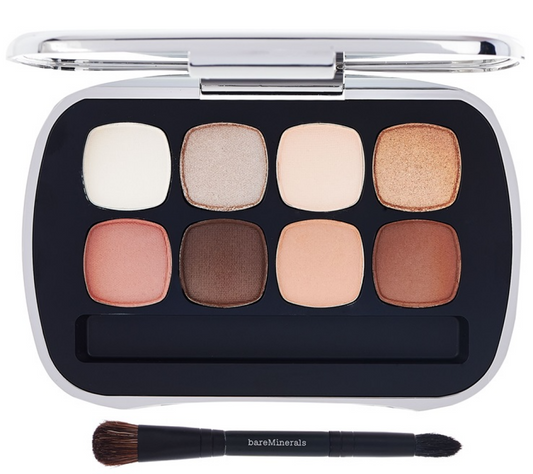 BareMinerals, The Suede Neutrals, Paraben-Free, Eyeshadow Palette, 8 Shades, 7 g