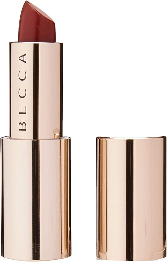 Becca, Ultimate, Avocado Oil, Satin Finish, Cream Lipstick, Burgundy, 3.3 g