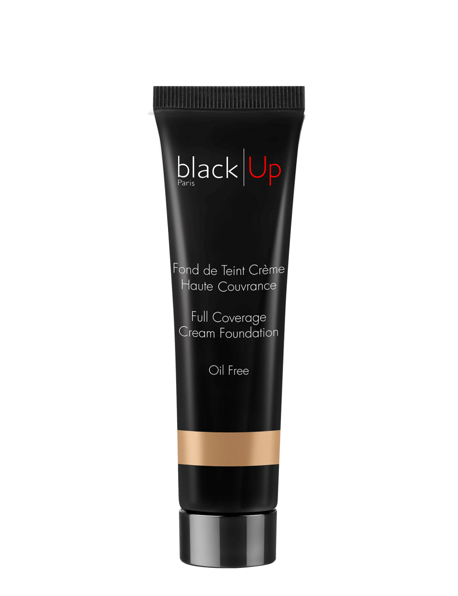 Black Up, Black Up, Full Cover, Cream Foundation, 01, 30 ml