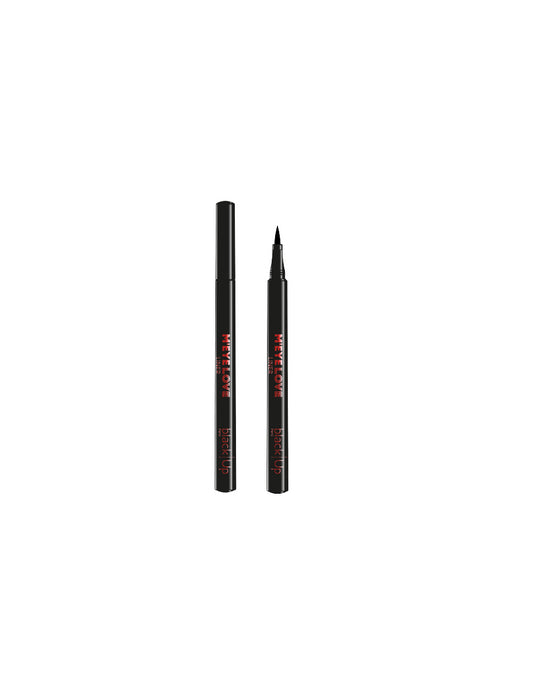 Black Up, M’eye Love, Waterproof, Precise, Gel Pencil Eyeliner, Black, 1 g