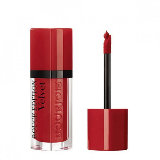 Bourjois, Rouge Edition Velvet, Dimethicone, Matte, Liquid Lipstick, 01, Personne Ne Rouge, 7.7 ml