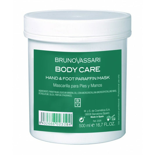 Bruno Vassari, Body Care, Paraffin, Hydrating, Body Gel Mask, For Hands & Feet, 500 ml