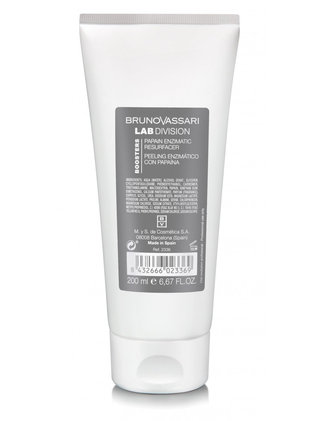 Bruno Vassari, Lab Division, Natural, Exfoliating Gel, 200 ml