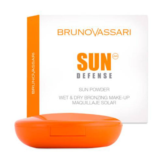 Bruno Vassari, Sun Defense, Vitamin E, Illuminating, Bronzer Compact Powder, 10 g