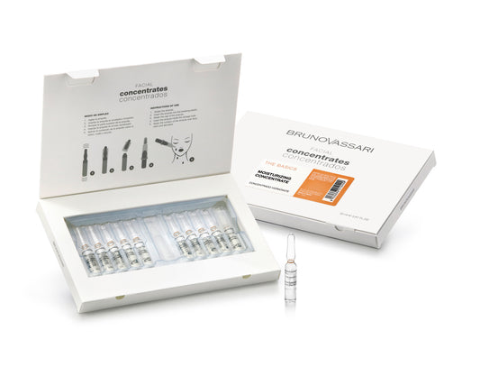 Set, Bruno Vassari, The Basics, Salicylic Acid, Moisturizing, Concentrate, For Face, 10 pcs, 2 ml