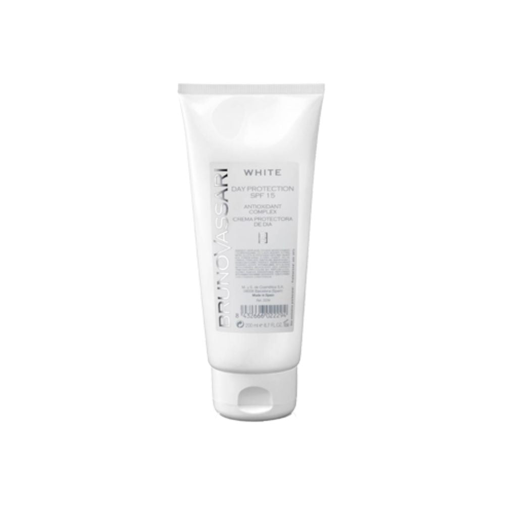 Bruno Vassari, White, Sun Protection, Day, Cream, For Face, SPF 15, 200 ml