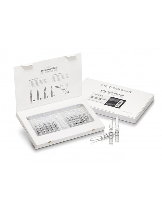 Set, Bruno Vassari, White, Whitening, Concentrate, For Face, 10 pcs, 2 ml