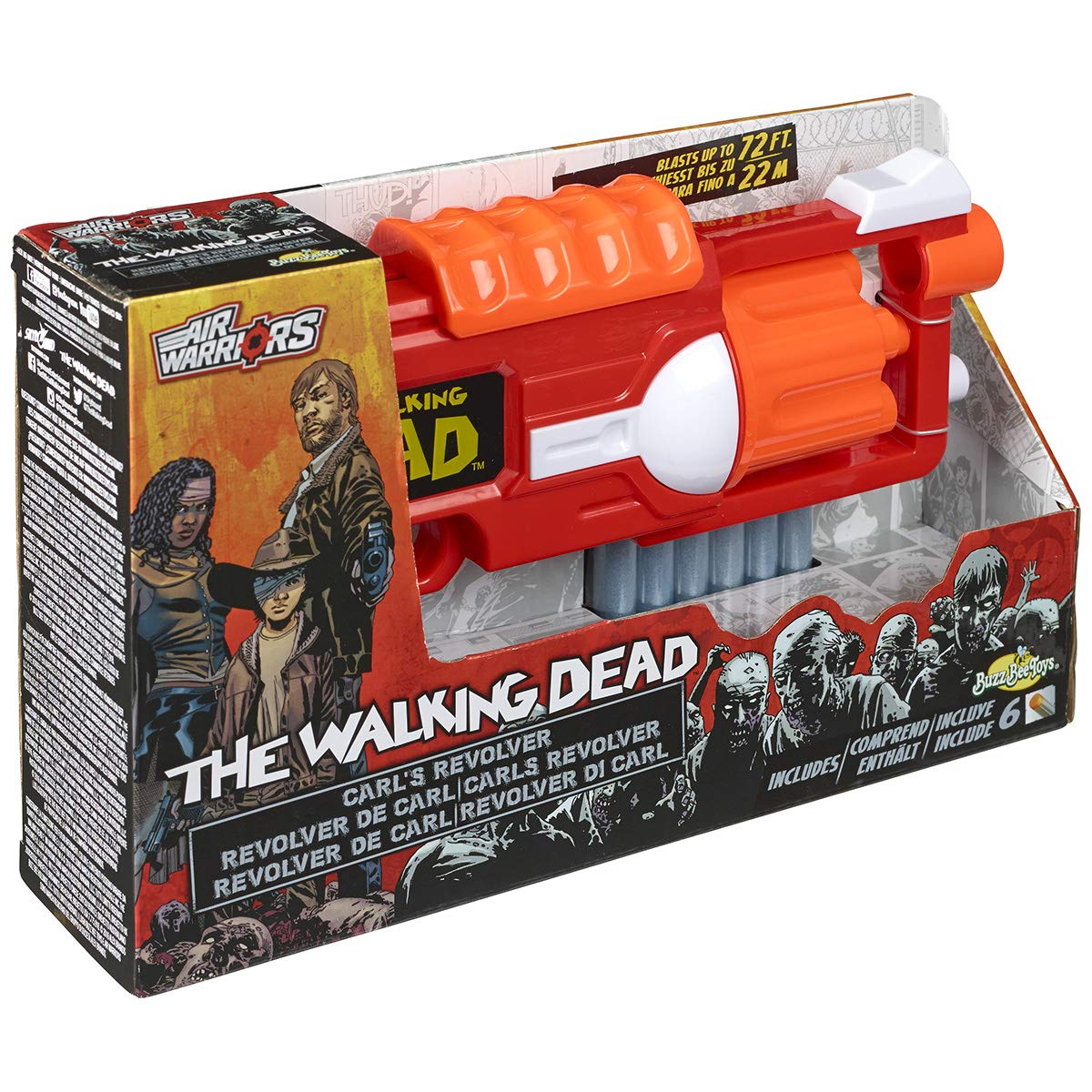 Buzzbee, The Walking Dead Carl's Revolver, Toy Gun, For Boys