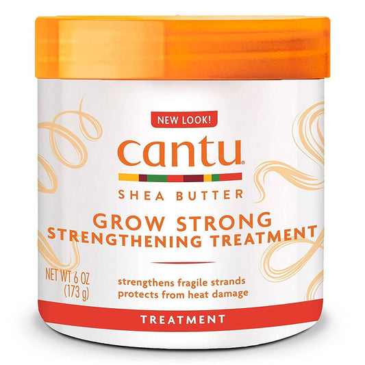 Cantu, Grow Strong, Shea Butter, Hair Cream Treatment, For Strengthening, 173 g