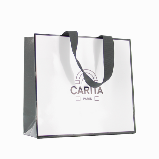 Carita Paris, Carita, Shopping, GWP Cardboard Bag, Ivory, Size S