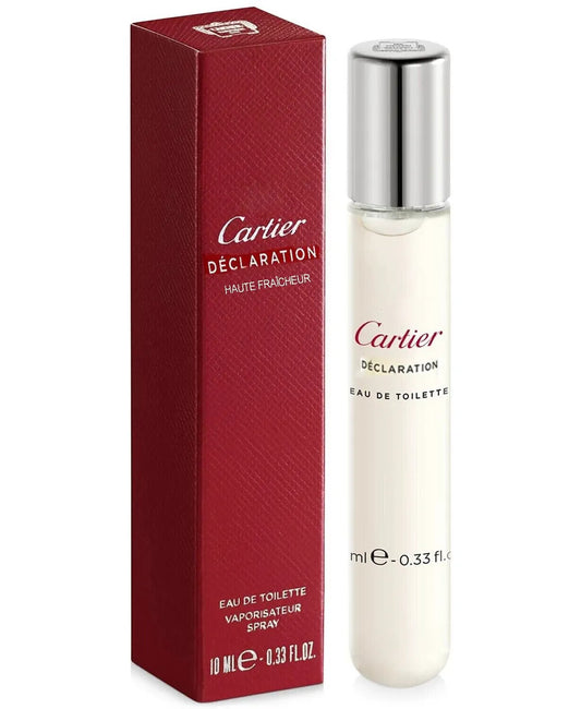 Cartier, Declaration Haute Fraicheur, Eau De Toilette, For Men, 10 ml