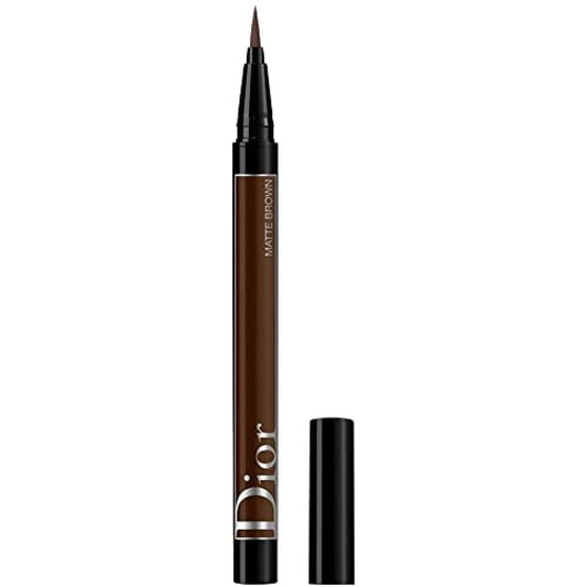 Christian Dior, Diorshow On Stage, Waterproof, Ultra-Flexible Felt Tip, Intense Color, Liquid Eyeliner, 781, Matte Brown
