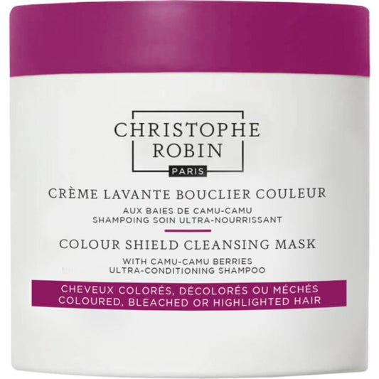 Christophe Robin, Colour Shield, Camu-Camu Berries, Hair Treatment Shampoo, For Nourishing, 250 ml