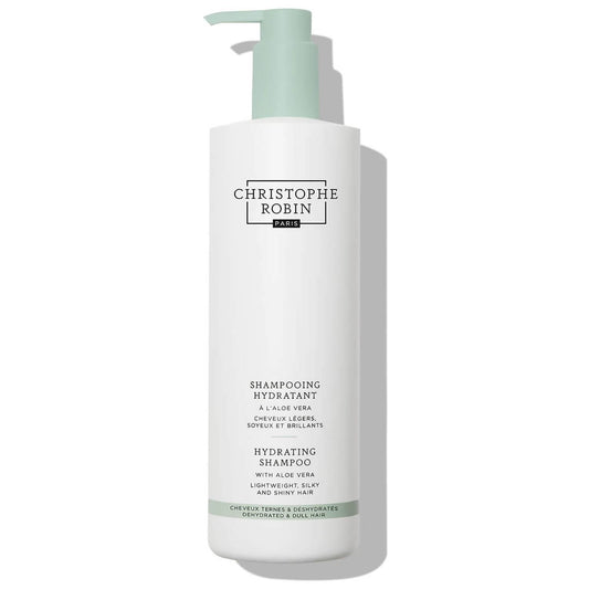 Christophe Robin, Hydrating , Aloe Vera, Hair Shampoo, For Hydration, 1000 ml