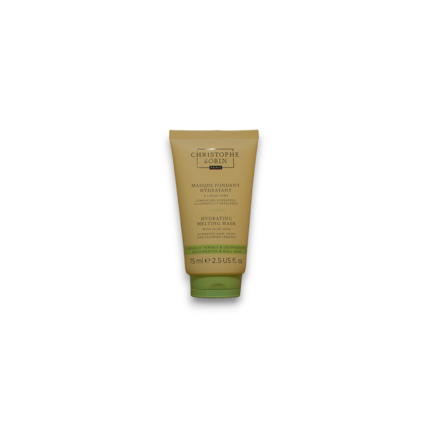 Christophe Robin, Hydrating , Aloe Vera, Hair Treatment Cream Mask, For Hydration, 75 ml